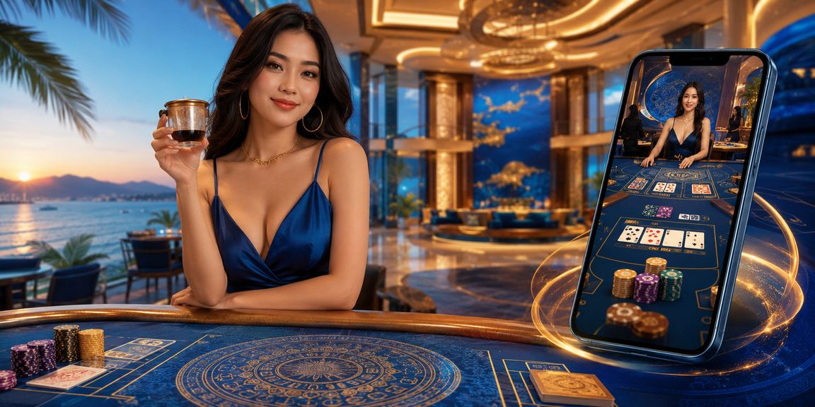 Người dùng tại quán cà phê Nha Trang chơi Baccarat trực tuyến và cần hỗ trợ kỹ thuật